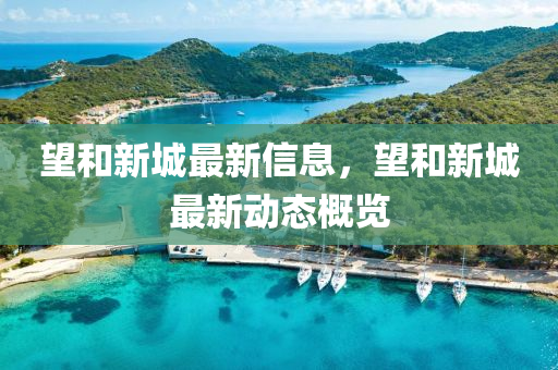望和新城最新信息，望和新城最新動態(tài)概覽