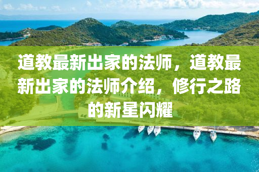 道教最新出家的法師，道教最新出家的法師介紹，修行之路的新星閃耀