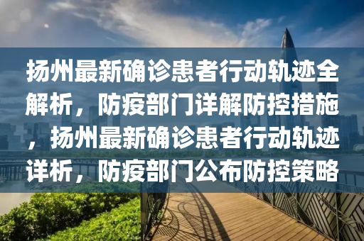 揚州最新確診患者行動軌跡全解析，防疫部門詳解防控措施，揚州最新確診患者行動軌跡詳析，防疫部門公布防控策略