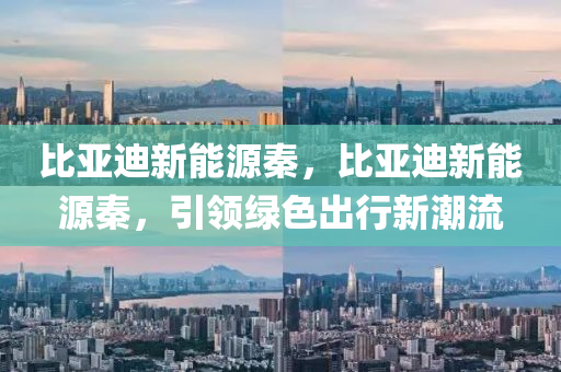 比亞迪新能源秦，比亞迪新能源秦，引領(lǐng)綠色出行新潮流