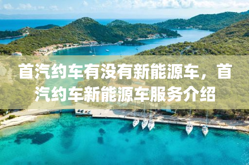 首汽約車有沒有新能源車，首汽約車新能源車服務(wù)介紹