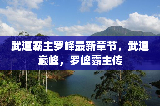 武道霸主羅峰最新章節(jié)，武道巔峰，羅峰霸主傳