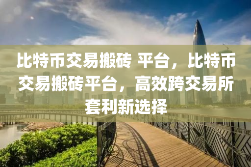 比特幣交易搬磚 平臺，比特幣交易搬磚平臺，高效跨交易所套利新選擇