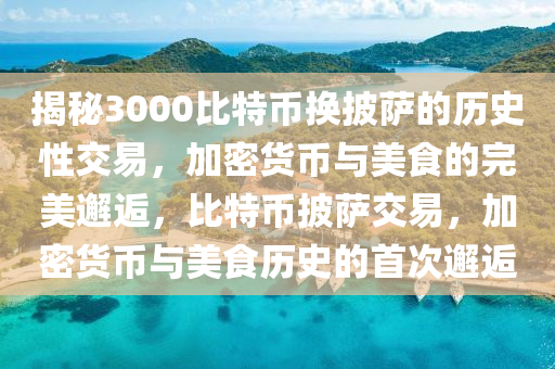 揭秘3000比特幣換披薩的歷史性交易，加密貨幣與美食的完美邂逅，比特幣披薩交易，加密貨幣與美食歷史的首次邂逅