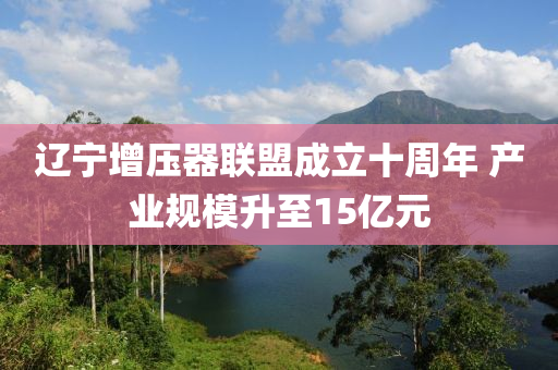 遼寧增壓器聯(lián)盟成立十周年 產(chǎn)業(yè)規(guī)模升至15億元
