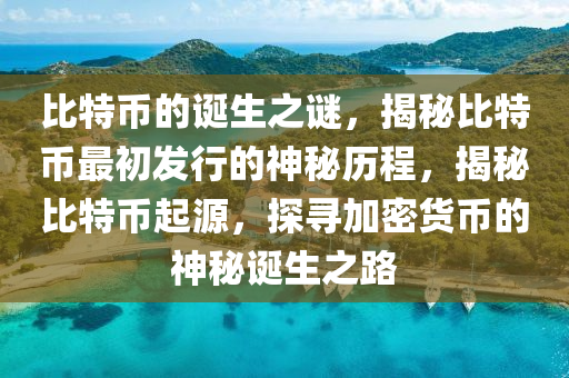 比特幣的誕生之謎，揭秘比特幣最初發(fā)行的神秘歷程，揭秘比特幣起源，探尋加密貨幣的神秘誕生之路