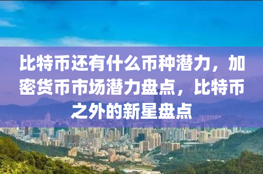 比特幣還有什么幣種潛力，加密貨幣市場(chǎng)潛力盤(pán)點(diǎn)，比特幣之外的新星盤(pán)點(diǎn)