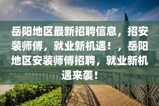 岳陽(yáng)地區(qū)最新招聘信息，招安裝師傅，就業(yè)新機(jī)遇！，岳陽(yáng)地區(qū)安裝師傅招聘，就業(yè)新機(jī)遇來(lái)襲！