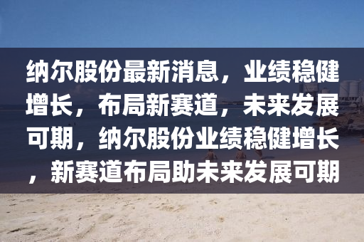 納爾股份最新消息，業(yè)績穩(wěn)健增長，布局新賽道，未來發(fā)展可期，納爾股份業(yè)績穩(wěn)健增長，新賽道布局助未來發(fā)展可期