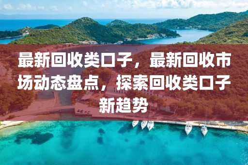 最新回收類(lèi)口子，最新回收市場(chǎng)動(dòng)態(tài)盤(pán)點(diǎn)，探索回收類(lèi)口子新趨勢(shì)