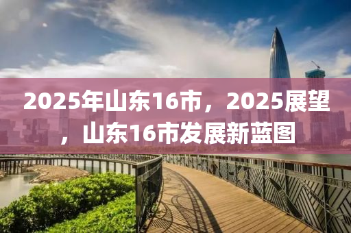 2025年山東16市，2025展望，山東16市發(fā)展新藍(lán)圖