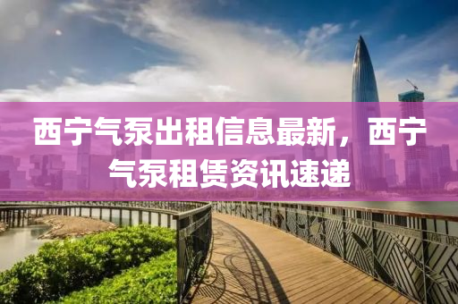 西寧氣泵出租信息最新，西寧氣泵租賃資訊速遞