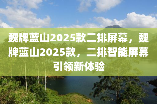 魏牌藍(lán)山2025款二排屏幕，魏牌藍(lán)山2025款，二排智能屏幕引領(lǐng)新體驗(yàn)
