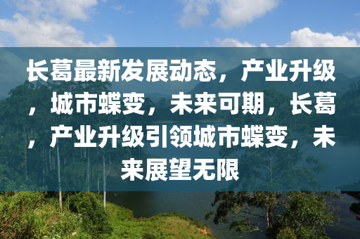 長葛最新發(fā)展動態(tài)，產(chǎn)業(yè)升級，城市蝶變，未來可期，長葛，產(chǎn)業(yè)升級引領(lǐng)城市蝶變，未來展望無限