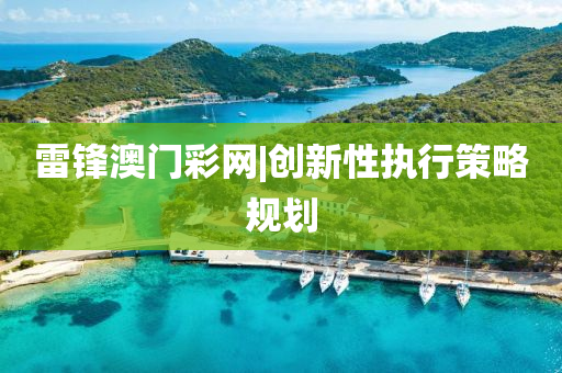 雷鋒澳門彩網(wǎng)|創(chuàng)新性執(zhí)行策略規(guī)劃