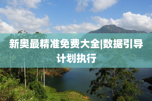 新奧最精準免費大全|數(shù)據(jù)引導計劃執(zhí)行