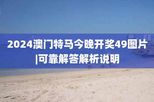 2024澳門特馬今晚開獎49圖片|可靠解答解析說明