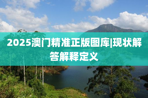 2025澳門精準正版圖庫|現(xiàn)狀解答解釋定義