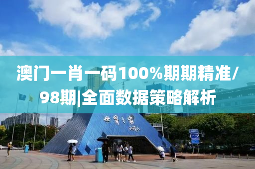 澳門一肖一碼100%期期精準(zhǔn)/98期|全面數(shù)據(jù)策略解析