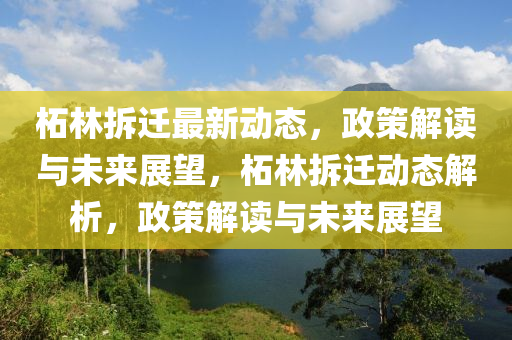 柘林拆遷最新動態(tài)，政策解讀與未來展望，柘林拆遷動態(tài)解析，政策解讀與未來展望