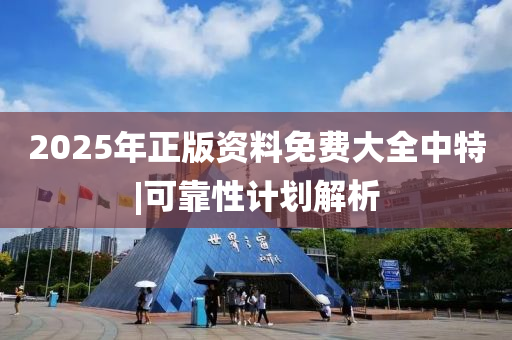 2025年正版資料免費(fèi)大全中特|可靠性計(jì)劃解析