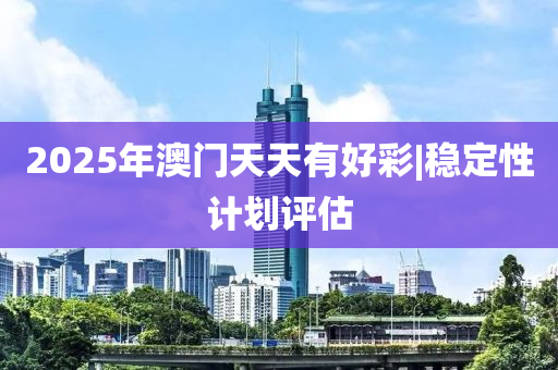 2025年澳門天天有好彩|穩(wěn)定性計劃評估