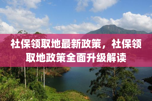 社保領(lǐng)取地最新政策，社保領(lǐng)取地政策全面升級(jí)解讀