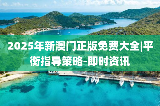 2025年新澳門正版免費大全|平衡指導(dǎo)策略-即時資訊