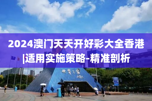 2024澳門(mén)天天開(kāi)好彩大全香港|適用實(shí)施策略-精準(zhǔn)剖析