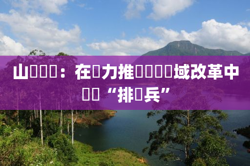 山東稅務(wù)：在奮力推進(jìn)稅務(wù)領(lǐng)域改革中爭(zhēng)當(dāng)“排頭兵”