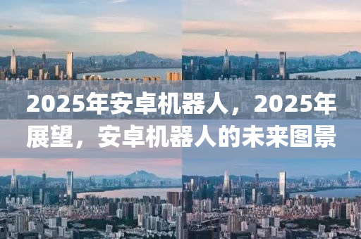 2025年安卓機器人，2025年展望，安卓機器人的未來圖景