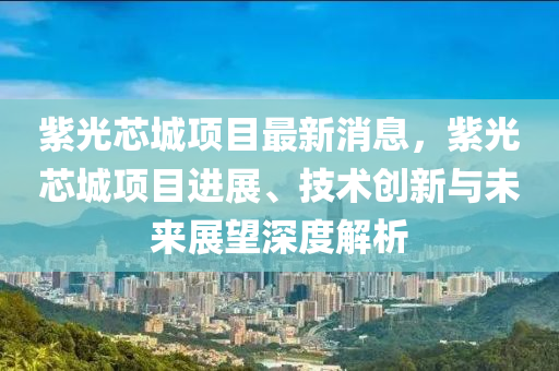 紫光芯城項(xiàng)目最新消息，紫光芯城項(xiàng)目進(jìn)展、技術(shù)創(chuàng)新與未來展望深度解析
