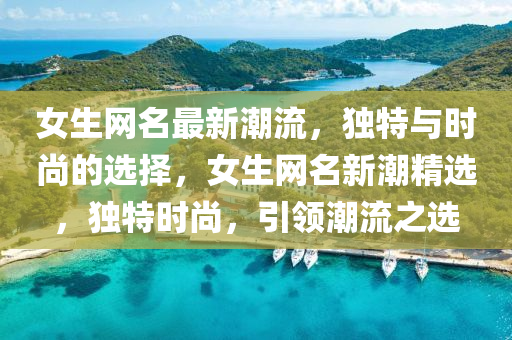女生網(wǎng)名最新潮流，獨(dú)特與時(shí)尚的選擇，女生網(wǎng)名新潮精選，獨(dú)特時(shí)尚，引領(lǐng)潮流之選
