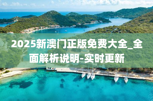 2025新澳門正版免費大全_全面解析說明-實時更新