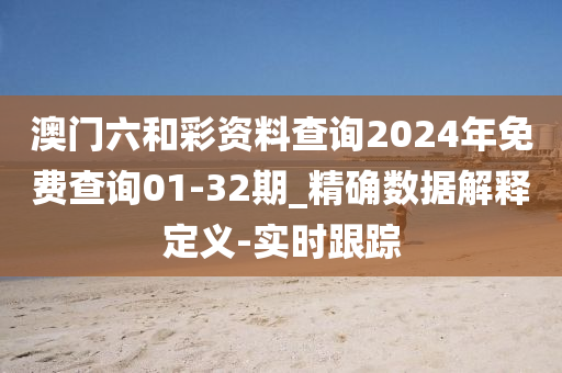 澳門六和彩資料查詢2024年免費查詢01-32期_精確數(shù)據(jù)解釋定義-實時跟蹤
