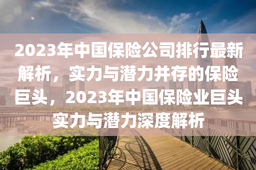 2023年中國保險公司排行最新解析，實(shí)力與潛力并存的保險巨頭，2023年中國保險業(yè)巨頭實(shí)力與潛力深度解析