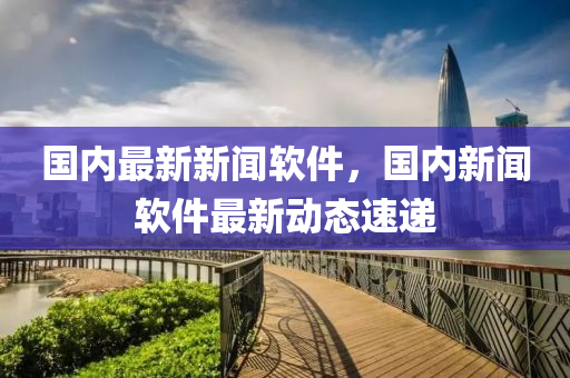 國內(nèi)最新新聞軟件，國內(nèi)新聞軟件最新動(dòng)態(tài)速遞