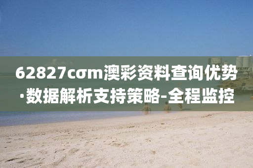 62827cσm澳彩資料查詢優(yōu)勢·數(shù)據(jù)解析支持策略-全程監(jiān)控
