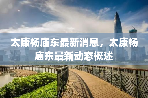 太康楊廟東最新消息，太康楊廟東最新動態(tài)概述