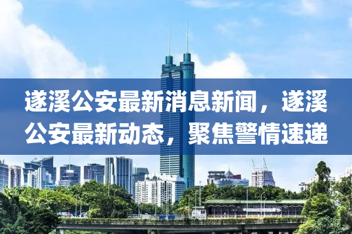 遂溪公安最新消息新聞，遂溪公安最新動(dòng)態(tài)，聚焦警情速遞