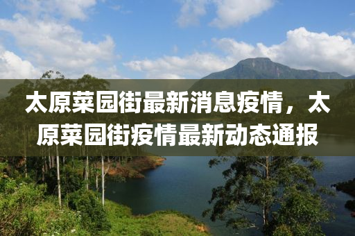 太原菜園街最新消息疫情，太原菜園街疫情最新動(dòng)態(tài)通報(bào)