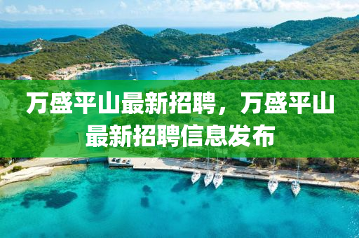 萬盛平山最新招聘，萬盛平山最新招聘信息發(fā)布