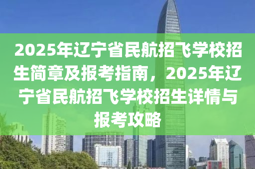 2025年遼寧省民航招飛學(xué)校招生簡(jiǎn)章及報(bào)考指南，2025年遼寧省民航招飛學(xué)校招生詳情與報(bào)考攻略