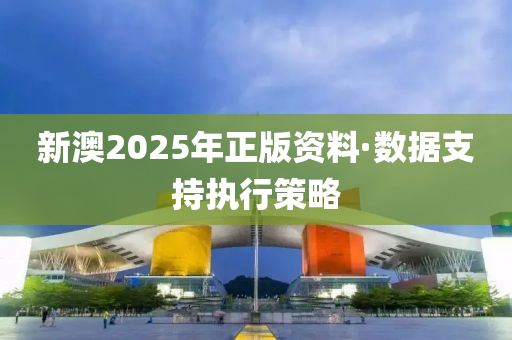 新澳2025年正版資料·數(shù)據(jù)支持執(zhí)行策略