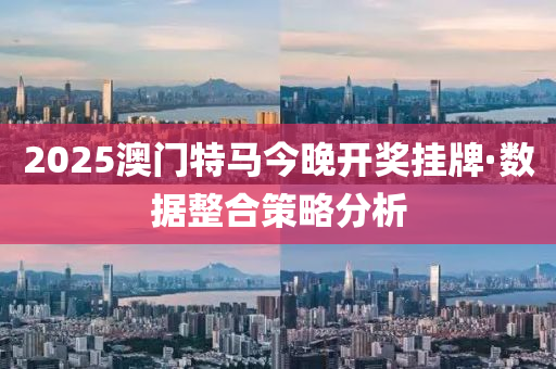 2025澳門特馬今晚開獎掛牌·數(shù)據(jù)整合策略分析
