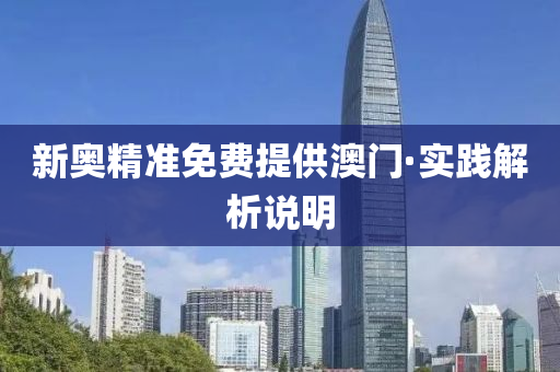 新奧精準(zhǔn)免費(fèi)提供澳門·實(shí)踐解析說明