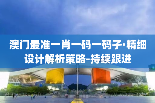 澳門最準(zhǔn)一肖一碼一碼孑·精細(xì)設(shè)計(jì)解析策略-持續(xù)跟進(jìn)