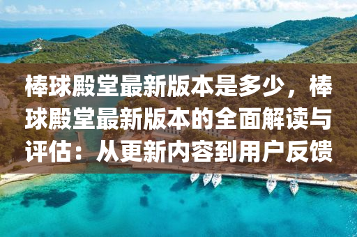 棒球殿堂最新版本是多少，棒球殿堂最新版本的全面解讀與評估：從更新內容到用戶反饋