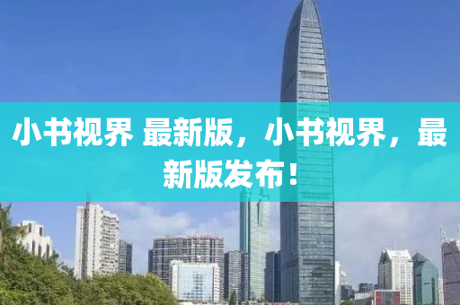 小書視界 最新版，小書視界，最新版發(fā)布！