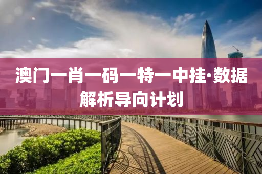 澳門一肖一碼一特一中掛·數(shù)據(jù)解析導(dǎo)向計劃